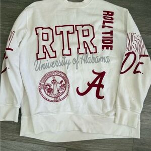 University of Alabama White Sweatshirt